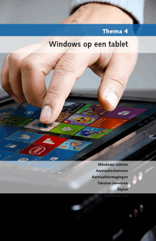 Windows op een tablet