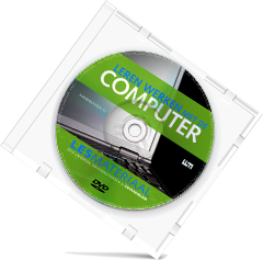 DVD met lesmateriaal bij het boek Leren werken met de computer - Windows 7 / Office 2010.